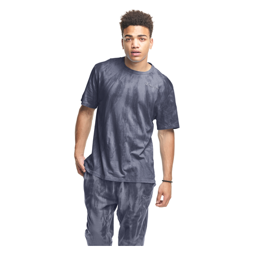 

Champion Mens Champion Feather Dye Short Sleeve T-Shirt - Mens Black/Grey Size L