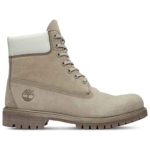 MENS - Timberland 6" Premium Waterproof Boots - Light Green/Grey