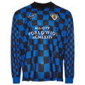 LCKR Reality Check Long Sleeve Jersey - LCKR Blue/Black