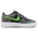 Nike Air Force 1 Low - Boys' Grade School Black/Lime Blast/Smoke Grey