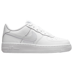 Boys' Grade School - Nike Air Force 1 Low - White/Aura