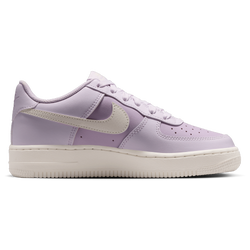 Boys' Grade School - Nike Air Force 1 Low - Lt Violet/Sail/Iced Lilac