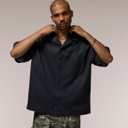 Men's - LCKR Edgemount Waxed Snap Front - Bristol Black/Blue Fog
