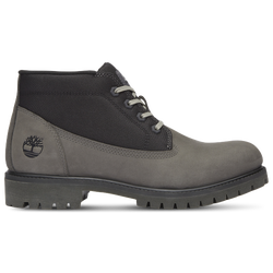 Men's - Timberland Premium Mid Lace-Up Chukka Boots - Grey/Black