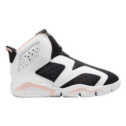 Boys' Preschool - Jordan Retro 6 Little Flex - White/Orange