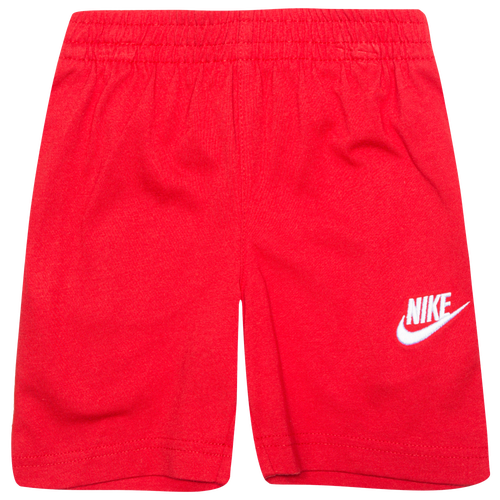 

Nike Boys Nike Club Jersey Shorts - Boys' Toddler Red Size 2T