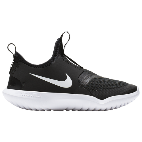 

Boys Preschool Nike Nike Flex Runner - Boys' Preschool Running Shoe Black/White Size 10.5