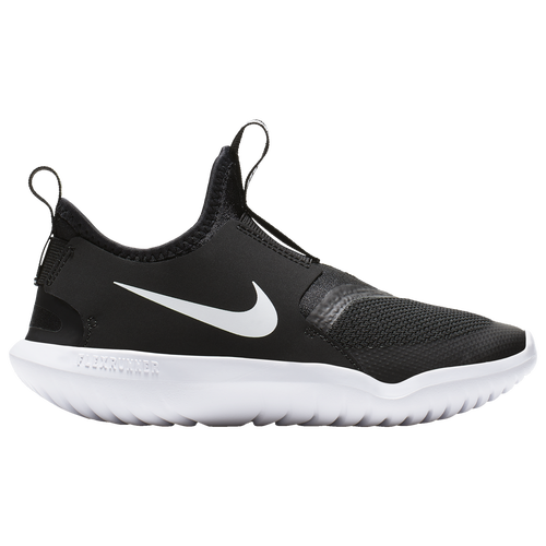 

Nike Boys Nike Flex Runner - Boys' Preschool Running Shoes Black/White Size 01.0