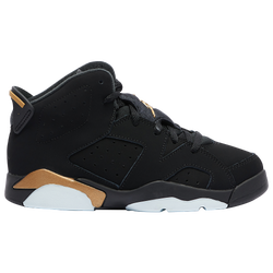 Boys' Preschool - Jordan Retro 6 - Black/Metallic Gold