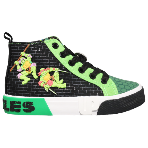 Ground Up Boys Ground Up Ninja Turtle High - Boys' Toddler Shoes Green/Black Size 07.0
