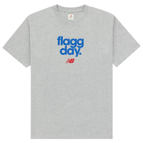 New Balance Made Flagg Day T-Shirt - New Balance Grey/Blue