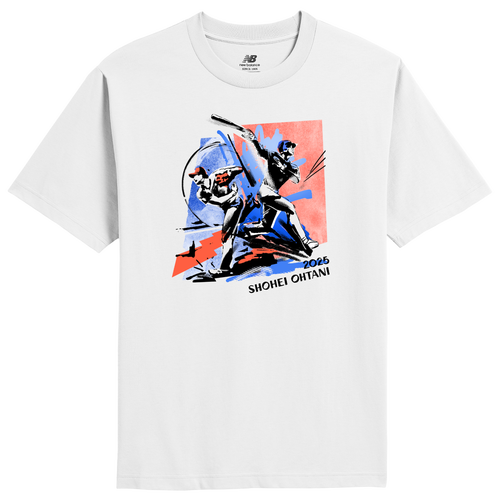 NEW BALANCE MENS NEW BALANCE SHOHEI 2 SWORDS T-SHIRT 