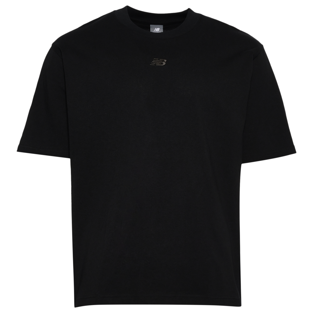 Representative product-family photo: New Balance Oversized Center Chest Emblem Tonal T-Shirt. Pictured option and availability are unverified.