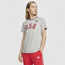 Nike OLY Herritage USA T-Shirt - Women's Dark Grey Heather/Black