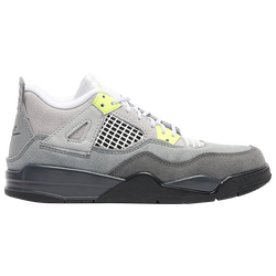 Pre-school - Jordan Retro 4 - Cool Grey/Volt/Wolf Grey