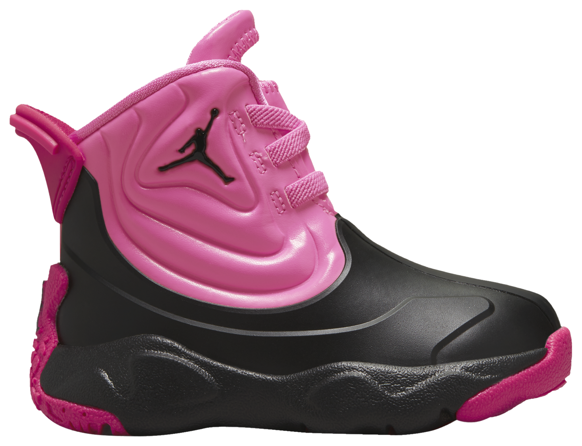 foot locker pink and black jordans