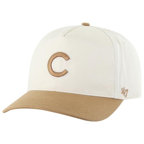 MENS - 47 Brand Cubs Two Tone Hitch Visor - Natural/Camel