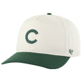 47 Brand Cubs Two Tone Hitch Visor - 47 Brand Natural/Dark Green