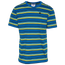 Champion Classic Striped T-Shirt - Men's Blue/Lime