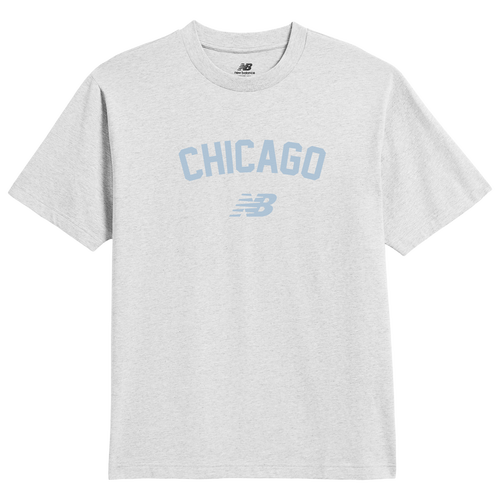 New Balance Mens City Heritage T-Shirt - Gray