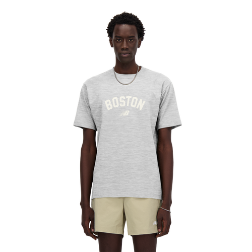New Balance Boston Heritage T-Shirt - New Balance Gray