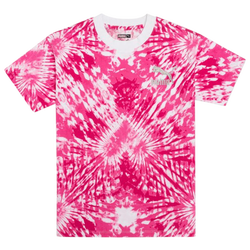 Girls' Grade School - PUMA Valentine's Day Tie Dye T-Shirt - Pink/White