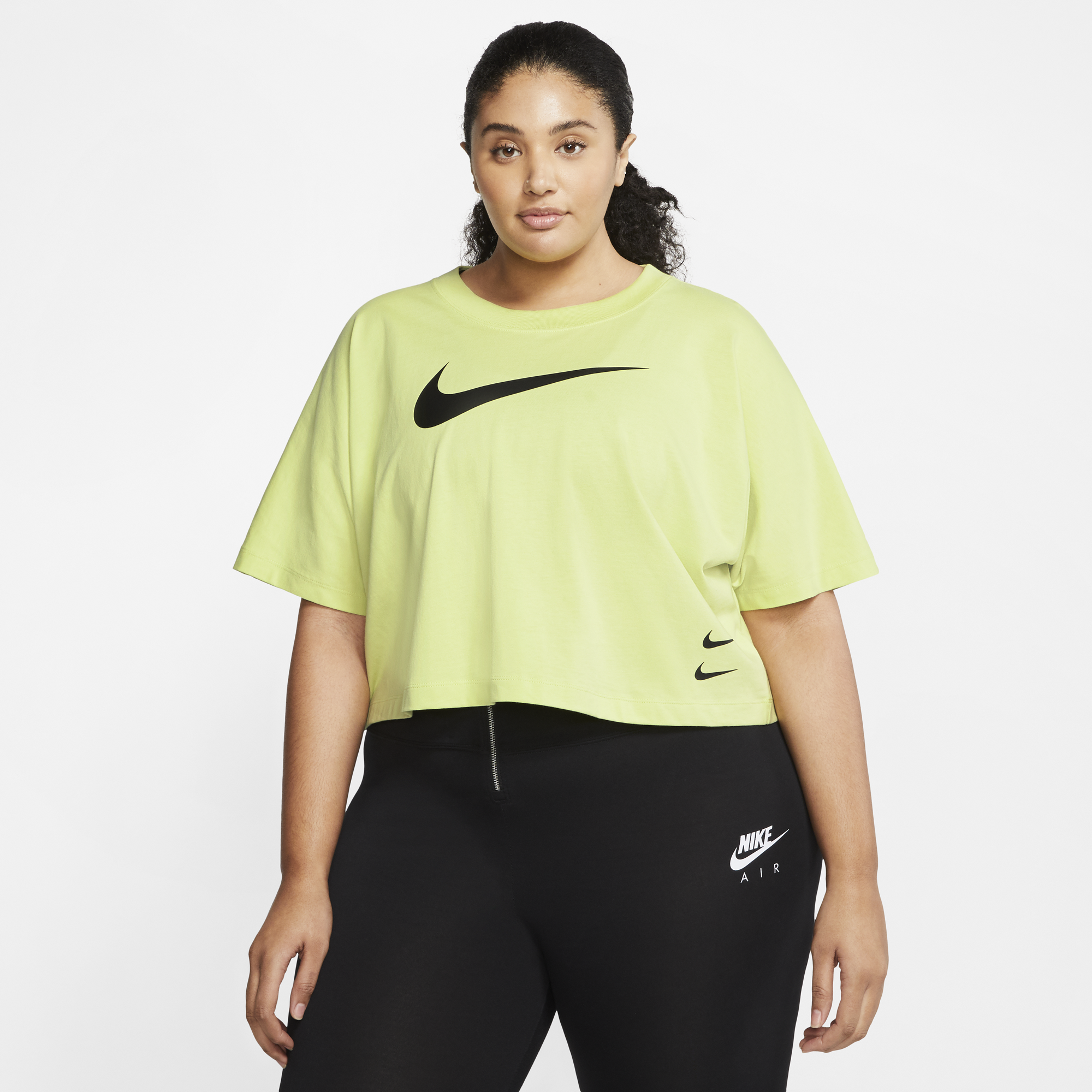 pink nike plus size shirt