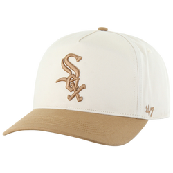 Men's - 47 Brand White Sox Two Tone Hitch Visor - Natural/Camel