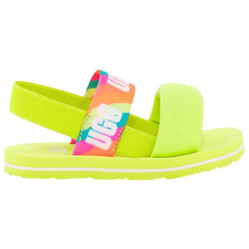 

UGG Girls UGG Zuma Sling Slide - Girls' Toddler Shoes Sulfer/Green Size 11.0