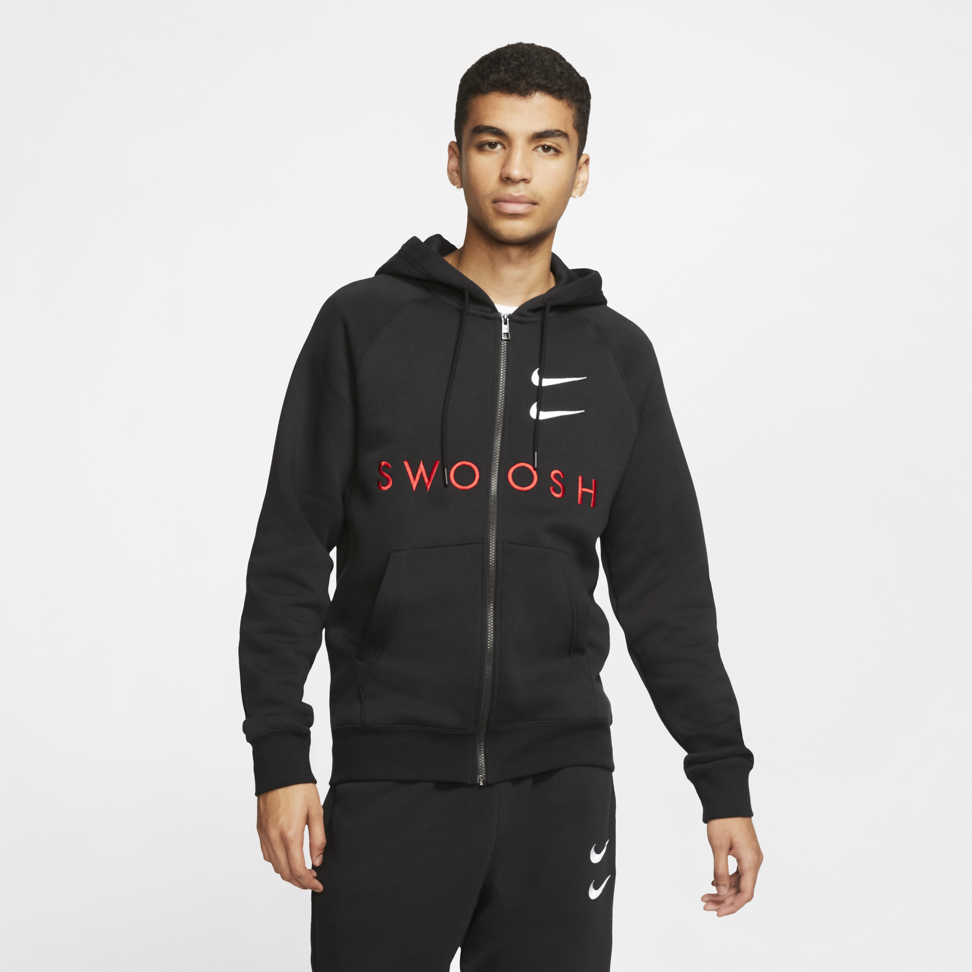 nike sweatshirt double swoosh