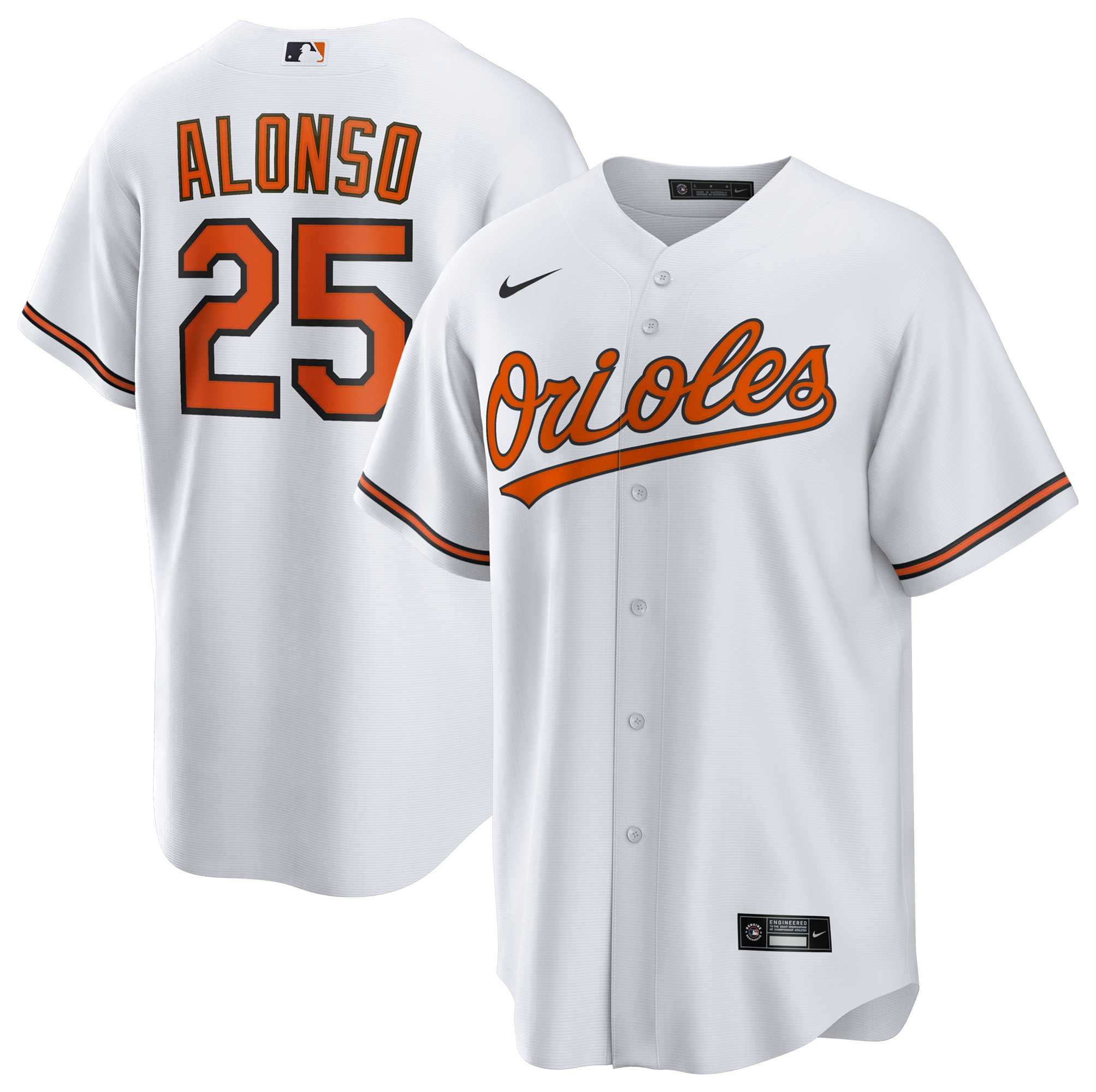 Nike MLB Orioles Home Jersey  - Men's