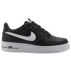 Boys' Grade School - Nike Air Force 1 Low - Black/White