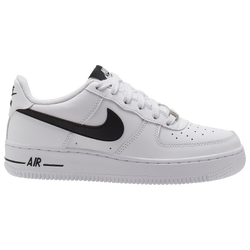 Boys' Grade School - Nike Air Force 1 Low - White/Black