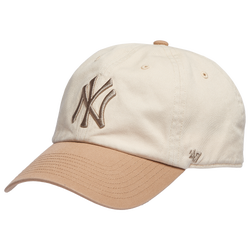 Adult - 47 Brand Yankees Natural Two Tone Clean Up Cap - Natural/Gold