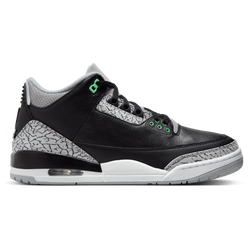 Men's - Jordan Retro 3 - Black/Green
