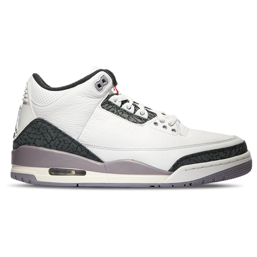 Jordan Retro 3 - Jordan White/Red Grey