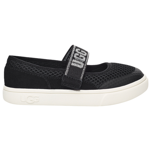 

Girls UGG UGG Rennon Skimmer - Girls' Toddler Shoe Black/Black Size 06.0