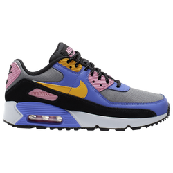 Boys' Grade School - Nike Air Max 90 - Persian Violet/Pollen Rise/Black