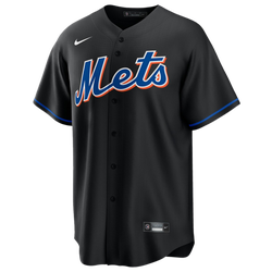 Men's - Nike Mets Replica Team Jersey - Black/Black