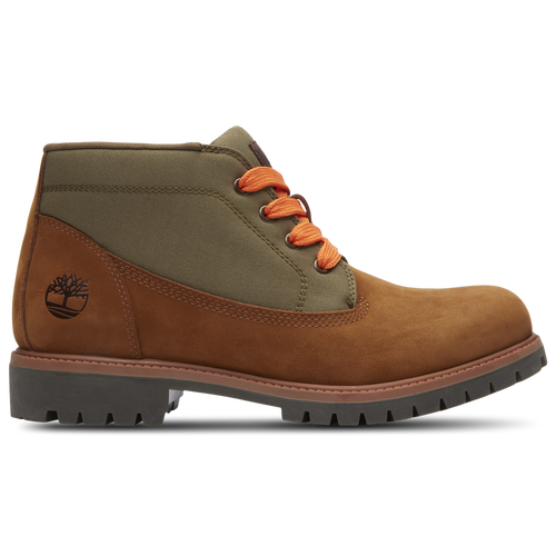 MENS - Timberland Premium Mid Lace-Up Chukka Boots - Medium Brown Nubuck