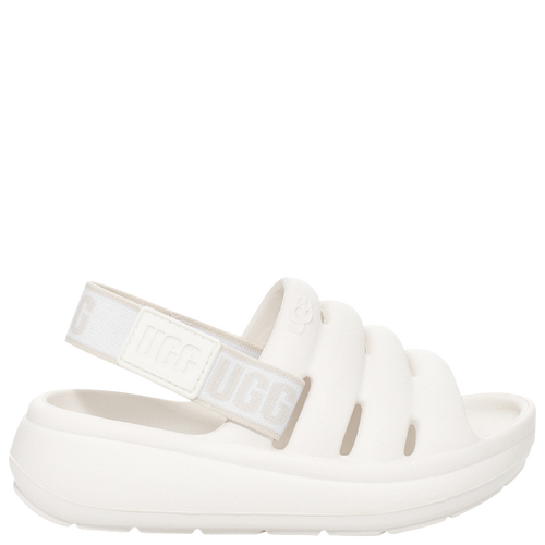 Shop Ugg Girls  Sport Yeah Boots In White/white