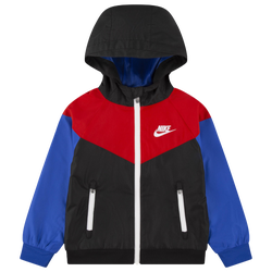 Boys' Toddler - Nike NKN Windrunner EXCL - Black/University Red