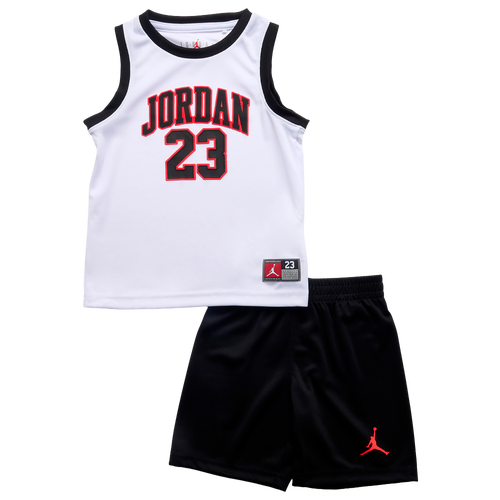 Boys Jordan 23 Jersey Set - Boys' Toddler Black/Infrared Size 2T