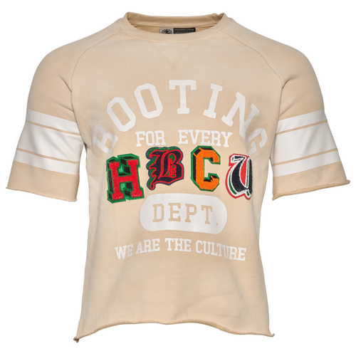 MENS - For The Fan Rooting PCH S/S Sweatshirt - Tan/Multi