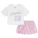 Jordan Flowy Durasheen Shorts Set - Girls' Toddler Medium Soft Pink/Half Blue