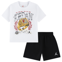 Boys' Toddler - Jordan Skyline Rings T-Shirt Shorts Set - White/Black
