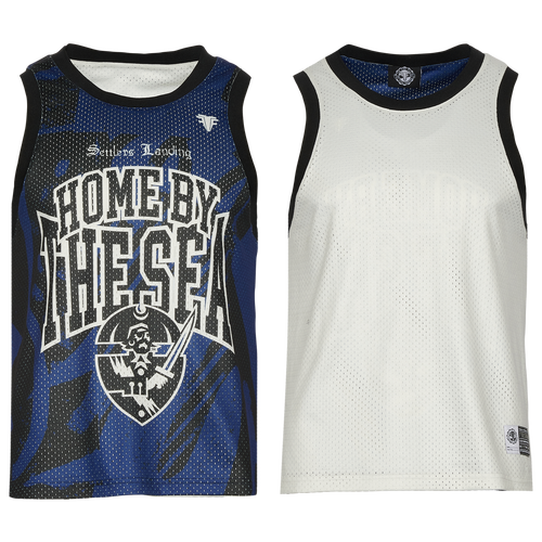 

For The Fan Mens For The Fan Hampton Jersey - Mens Blue/Multi Size S