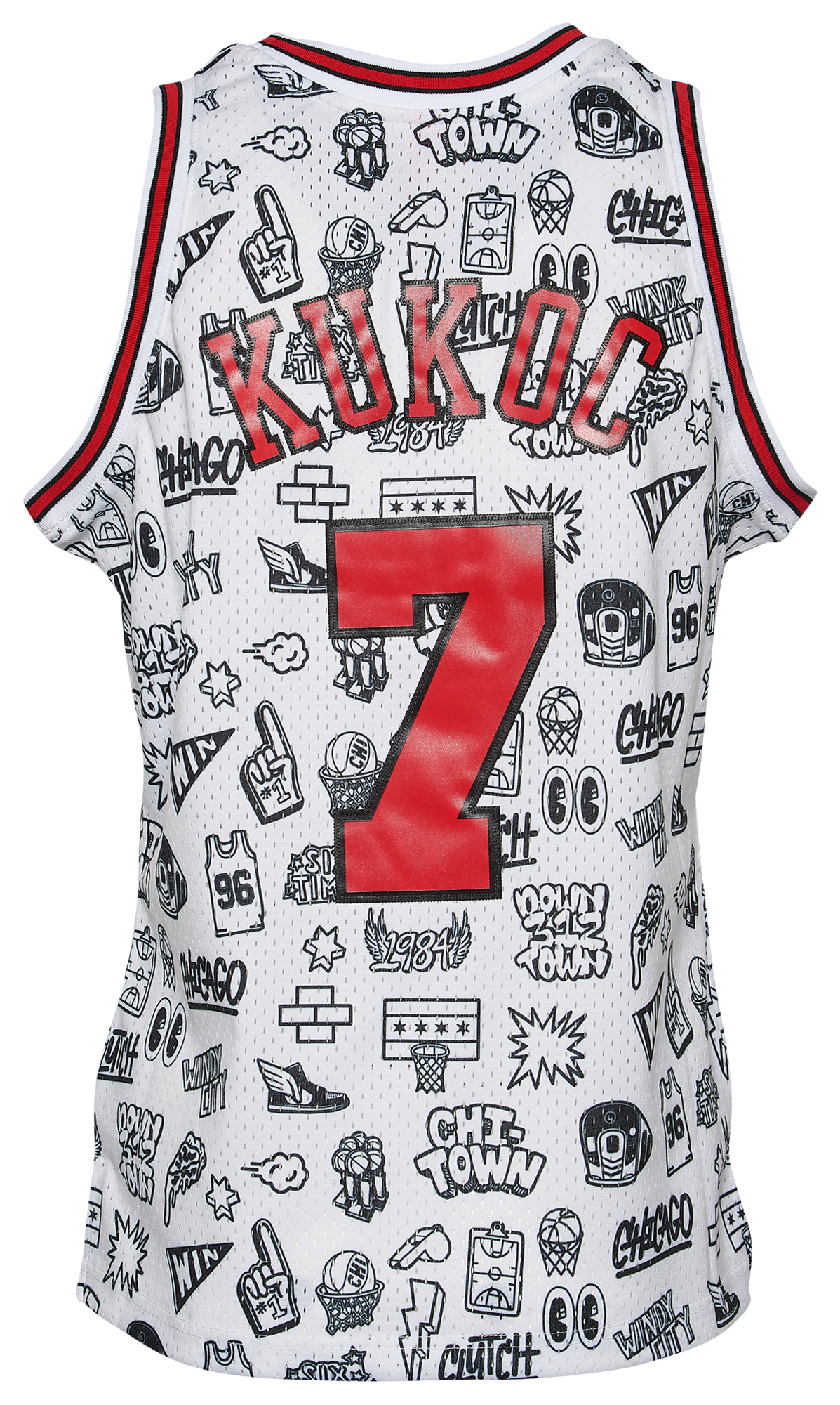 Mitchell & Ness Bulls Doodle Jersey