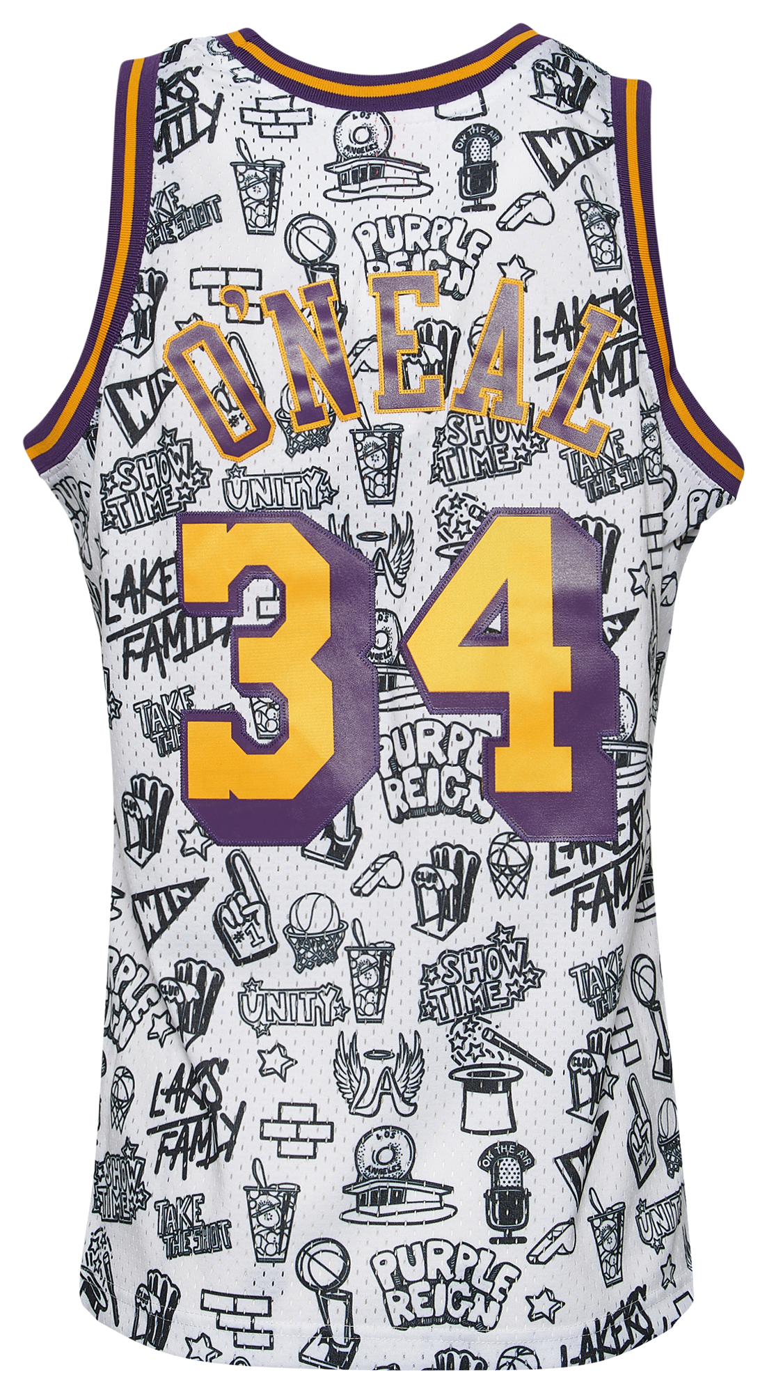Mitchell & Ness Lakers Doodle Jersey