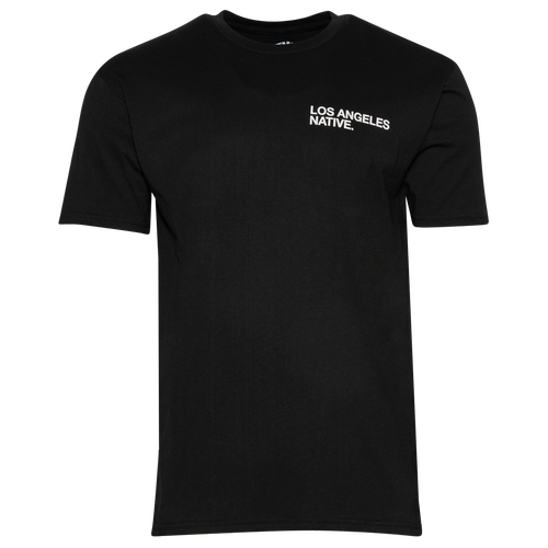 The Hometown Wave Mens  Native La T-shirt In Black/white